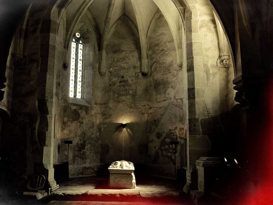 Interiorul capelei – Castelul Corvinilor